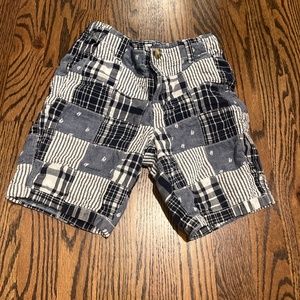 Madras plaid shorts